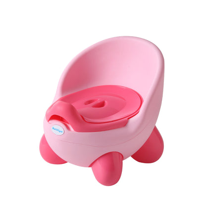 Adorable Cartoon Baby Stool for Comfortable Baby Toilet 2024soft pink of Cartoon Baby Stool