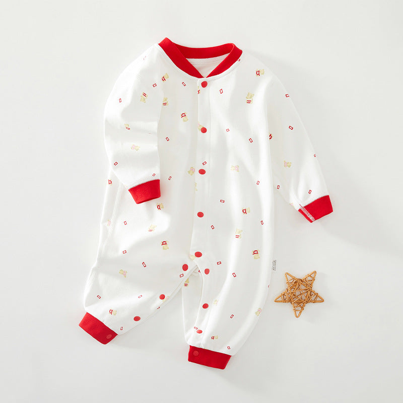 Long Sleeve Baby Jumpsuit - Baby Clothes