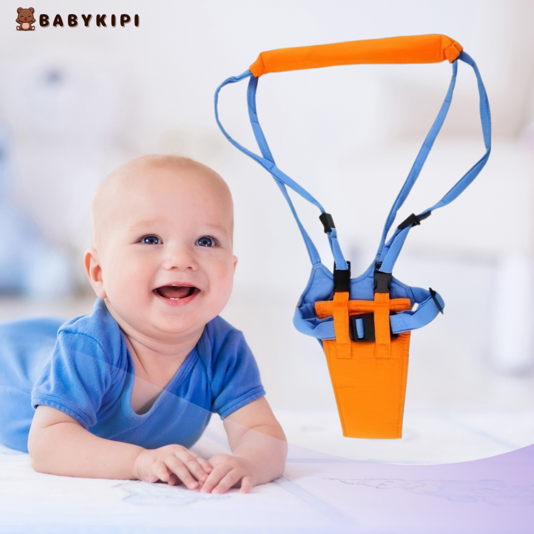 Kid Baby Infant Toddler Harness Walk Learning Assistant with baby image smile