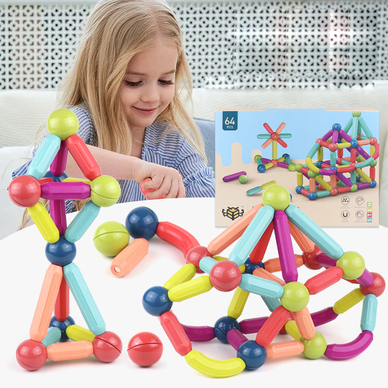 Magnetic Building Blocks Game for kids - Baby Educational Toys Online