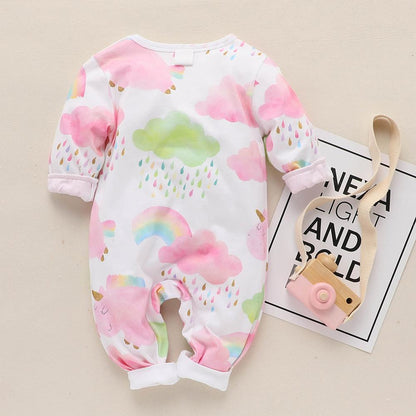 Baby Colorful Cloud Jumpsuit - Kids Clothing 2024 Online