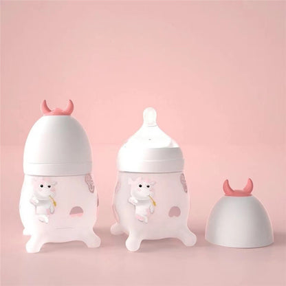 Silicone Wide Caliber Baby Bottle Set