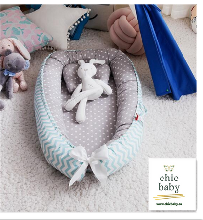 Sweet Dreams with Baby Removable and Washable Portable Crib