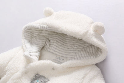 Lamb Winter Cotton Padded Baby Clothes