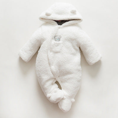 Lamb Winter Cotton Padded Baby Clothes