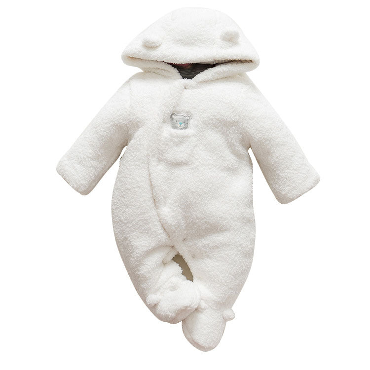 Lamb Winter Cotton Padded Baby Clothes