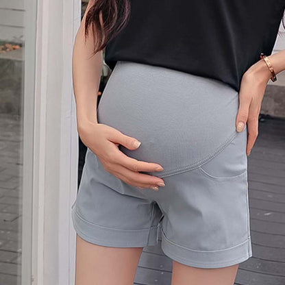 Ultra-Comfort Belly Slimming Maternity Shorts