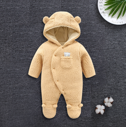 Lamb Winter Cotton Padded Baby Clothes