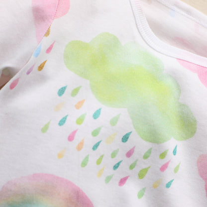 Baby Colorful Cloud Jumpsuit - Kids Clothing 2024 Online