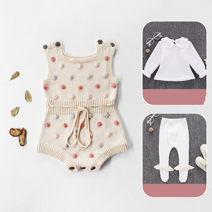 Pure Cotton Baby Clothes Set - Korean Style