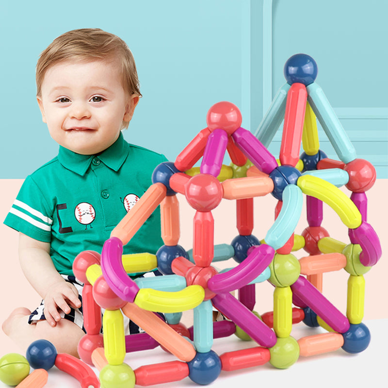 Magnetic Building Blocks Game for kids - Baby Educational Toys Online