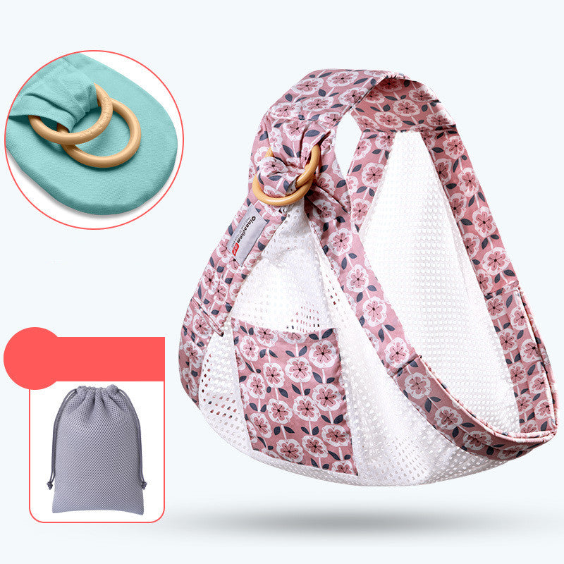 pink Soft & Breathable Baby Wrap Carrier 