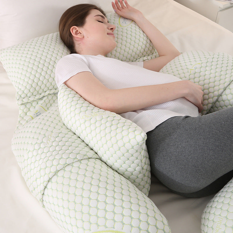 U-Shaped Multifunctional Pregnancy Lumbar Support Pillow