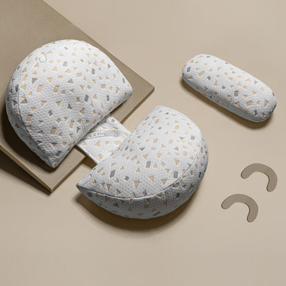 U-Shaped Maternity Side Sleeper Pillow with Silkworm Cushion