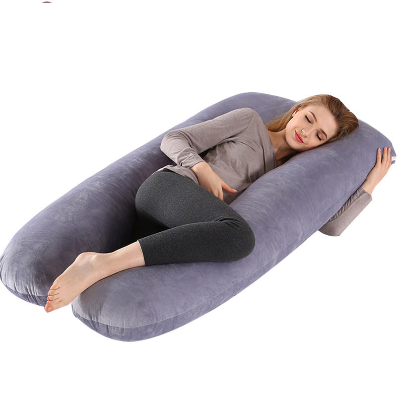 U-Shape Maternity Support Pillow for Pregnancy Comfort