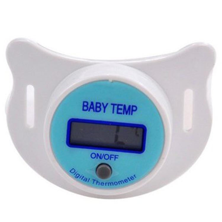 Baby Pacifier Digital Thermometer - Baby Care Monitoring Devices