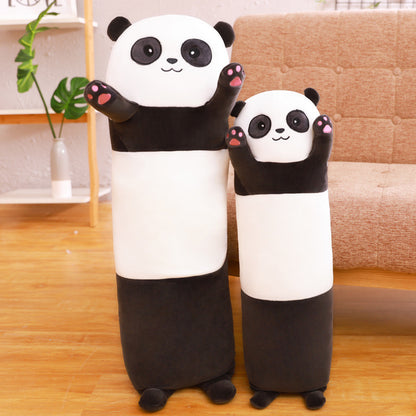 Adorable Panda Pregnancy Long Pillow with Soft Velvet