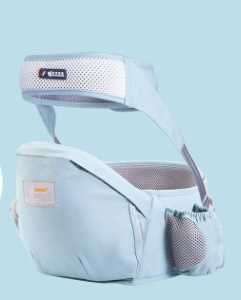 blue lite waist Versatile Multi-Use Baby Carrier Waist Stool