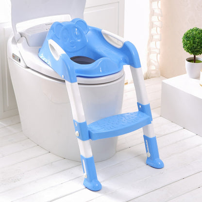 blue Adjustable Baby Potty Training Seat