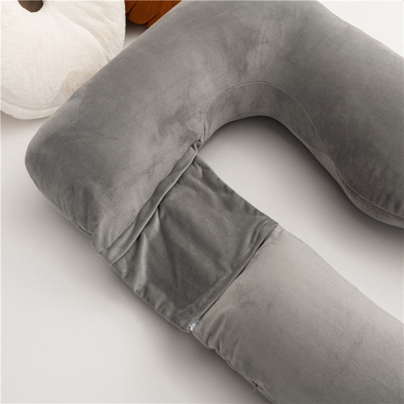 Splicing Multifunctional Pregnancy Support Pillow - Detachable