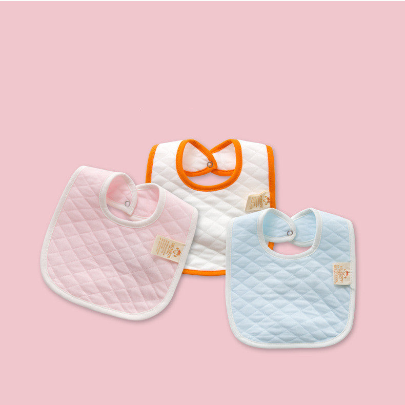 Thickened Cotton Newborn Feeding Bibs