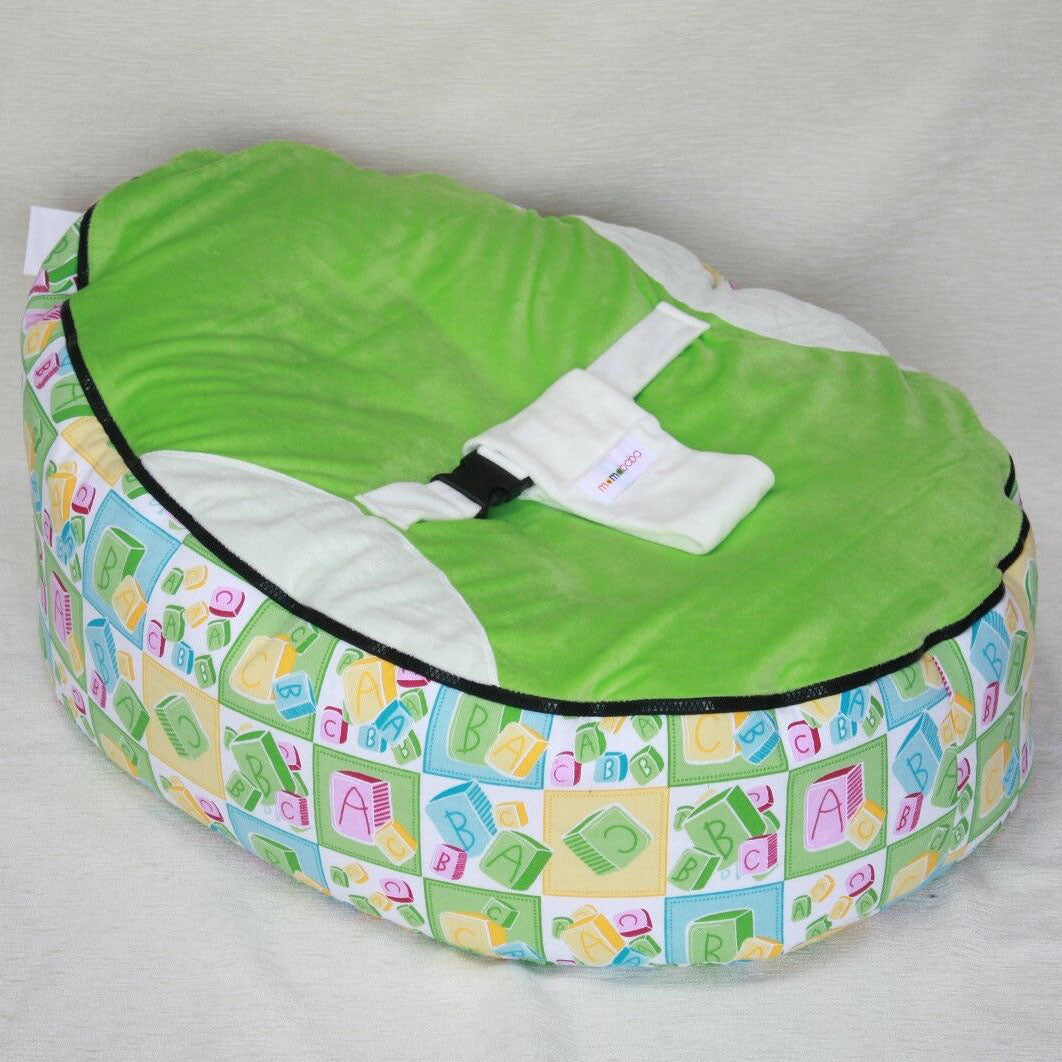 soft green of the Colorful Baby Sofa Bed Cover