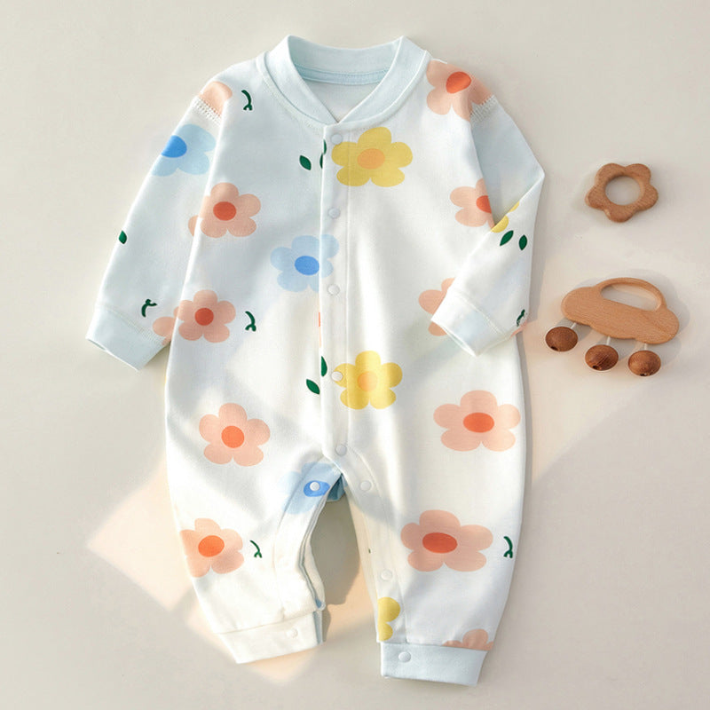 Long Sleeve Baby Jumpsuit - Baby Clothes