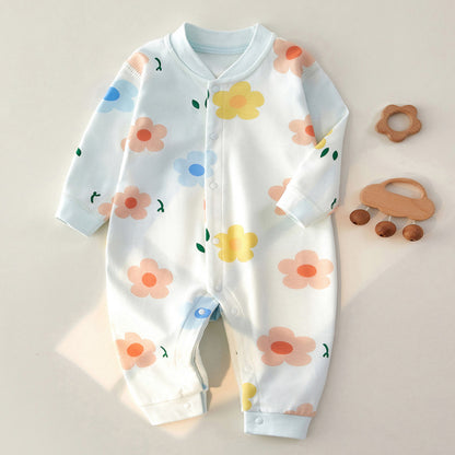 Long Sleeve Baby Jumpsuit - Baby Clothes