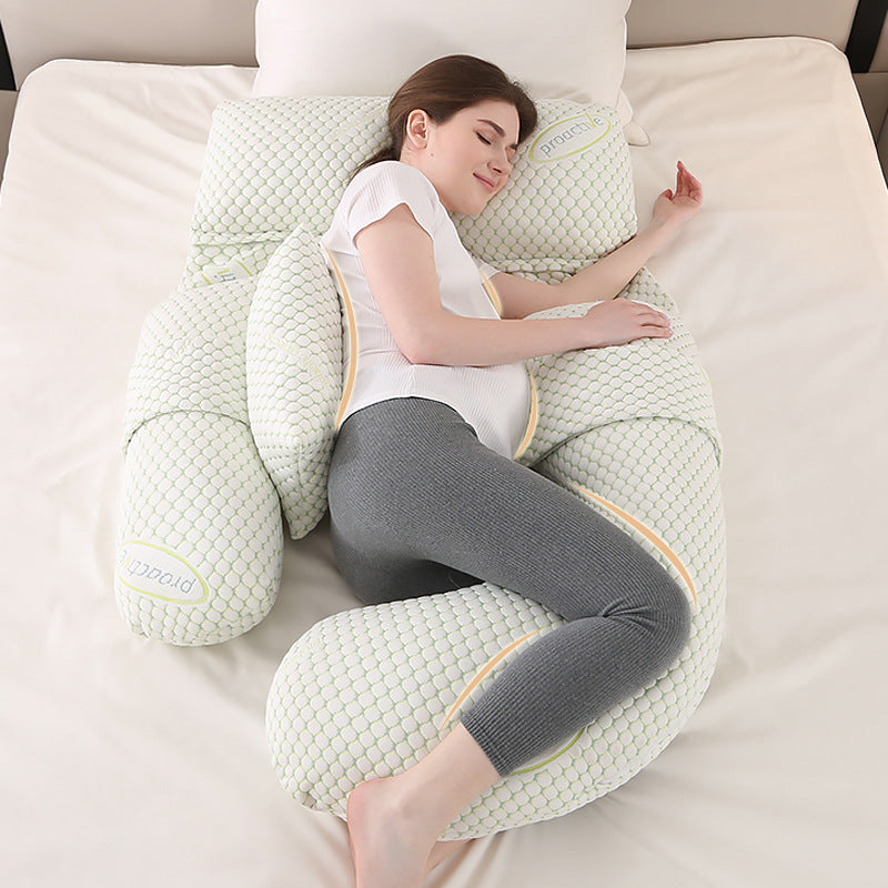 U-Shaped Multifunctional Pregnancy Lumbar Support Pillow