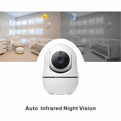 Wireless HD Baby Monitor with Night Vision & WiFi Connectivity