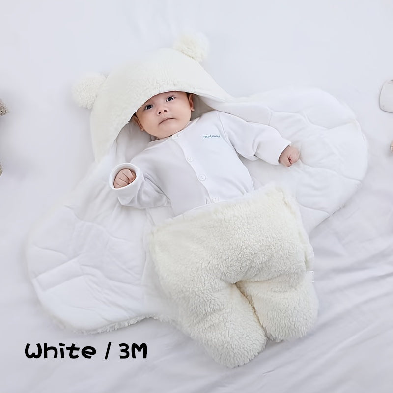 Baby Winter Sleeping Warm Bag Blanket With Cap 2024