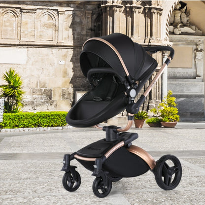 High Landscape Baby Stroller | 360-Degree Rotation 3-in-1 Foldable Design