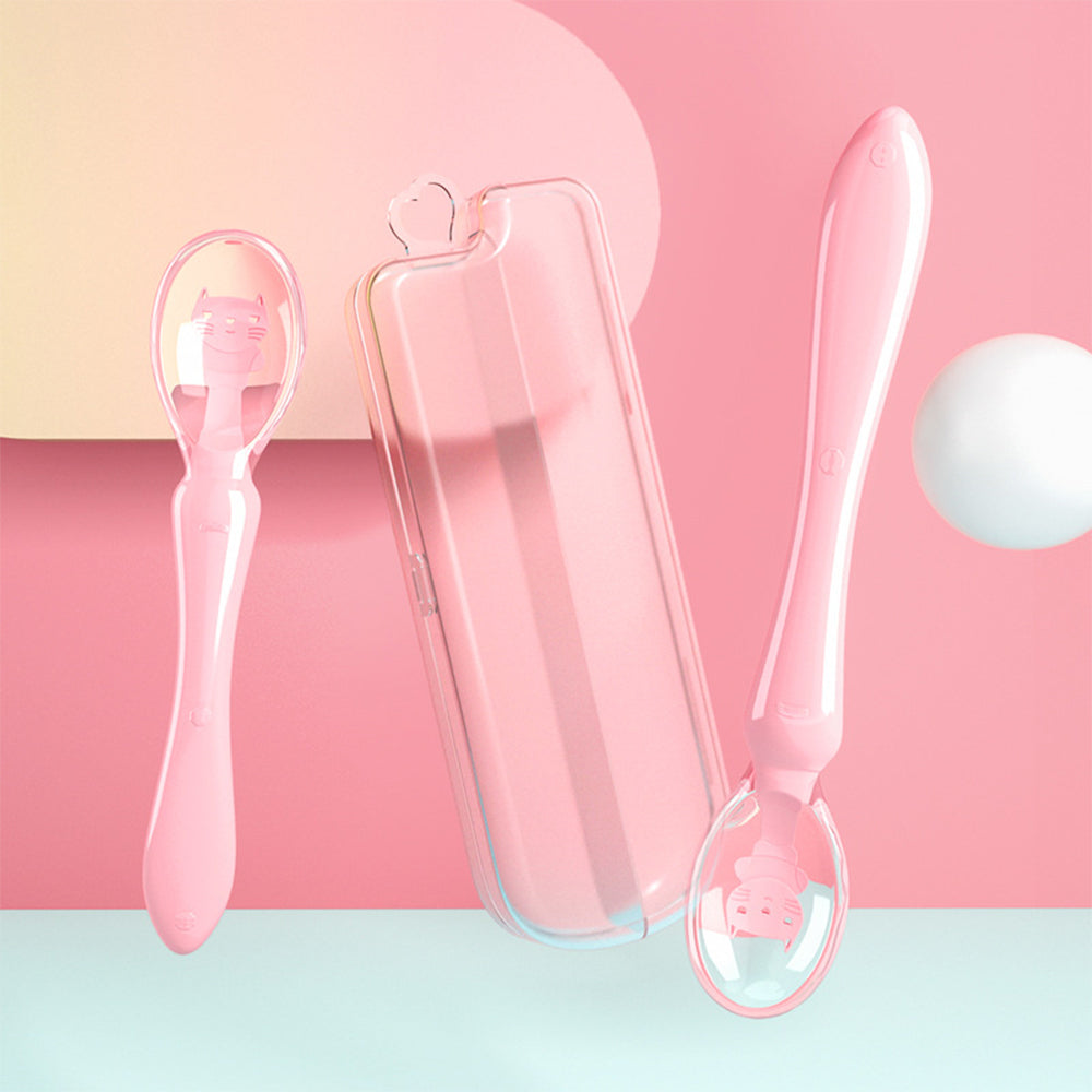 Silicone Newborn Baby Spoons