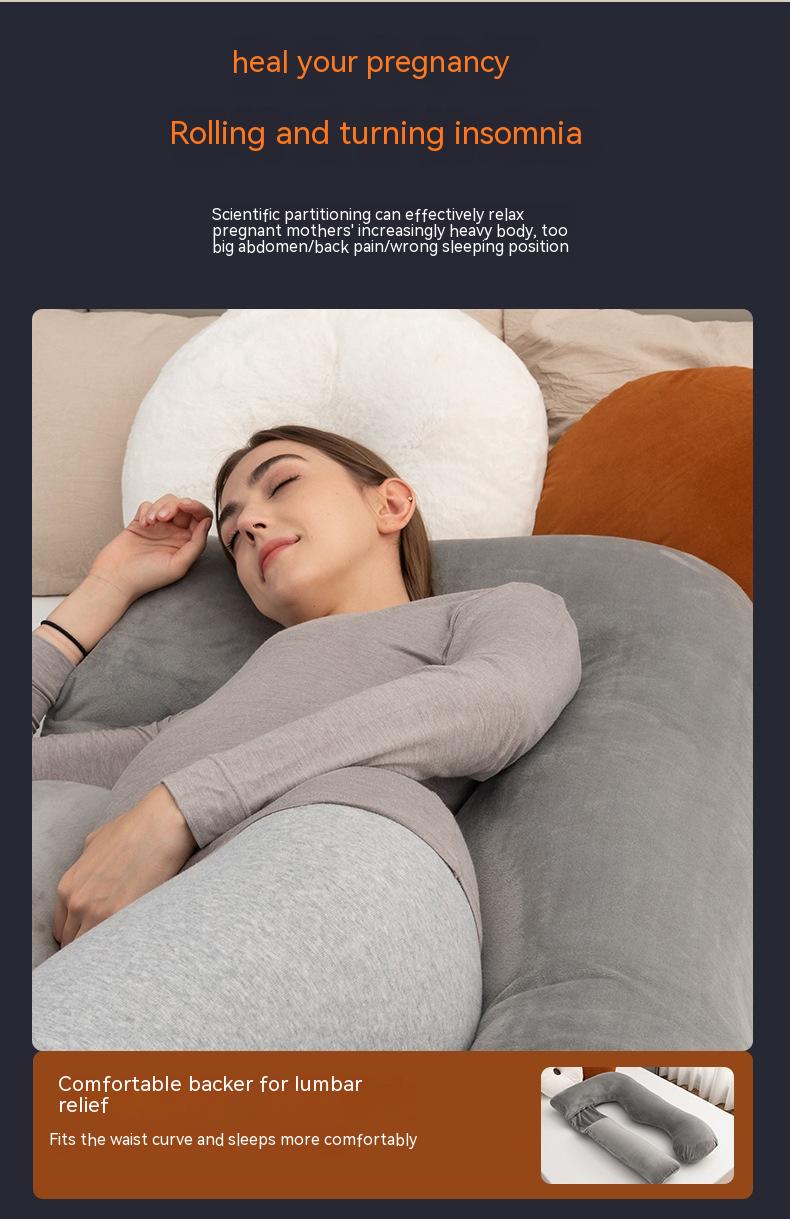 Splicing Multifunctional Pregnancy Support Pillow - Detachable