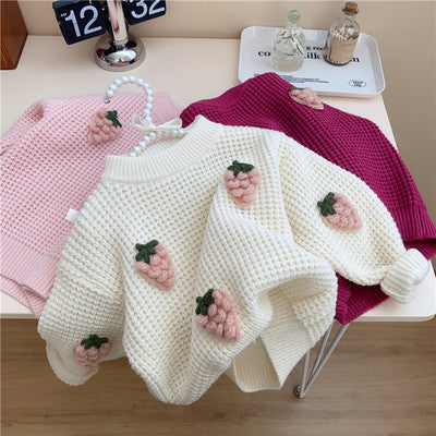 Winter Baby Girls Sweater - Casual Style