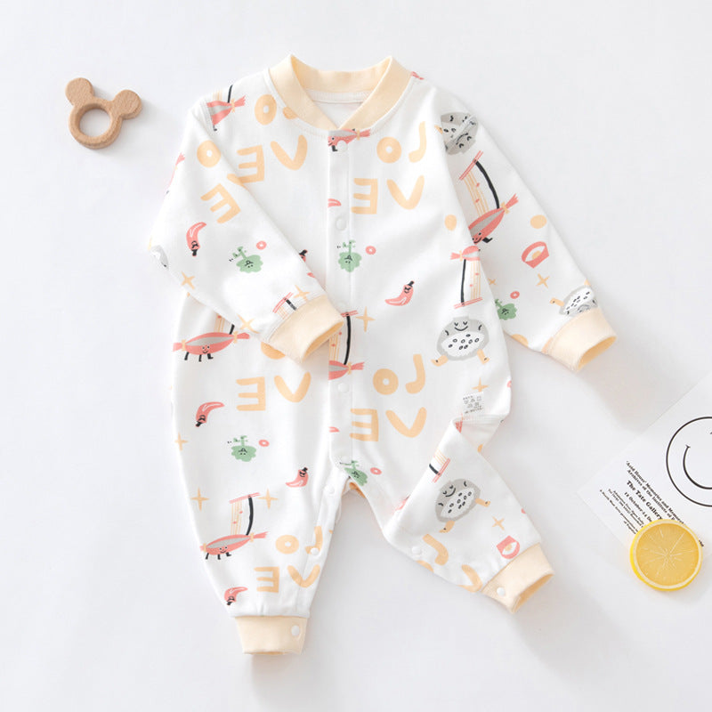 Long Sleeve Baby Jumpsuit - Baby Clothes