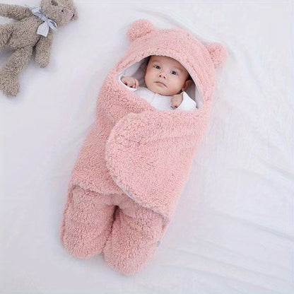 Baby Winter Sleeping Warm Bag Blanket With Cap 2024