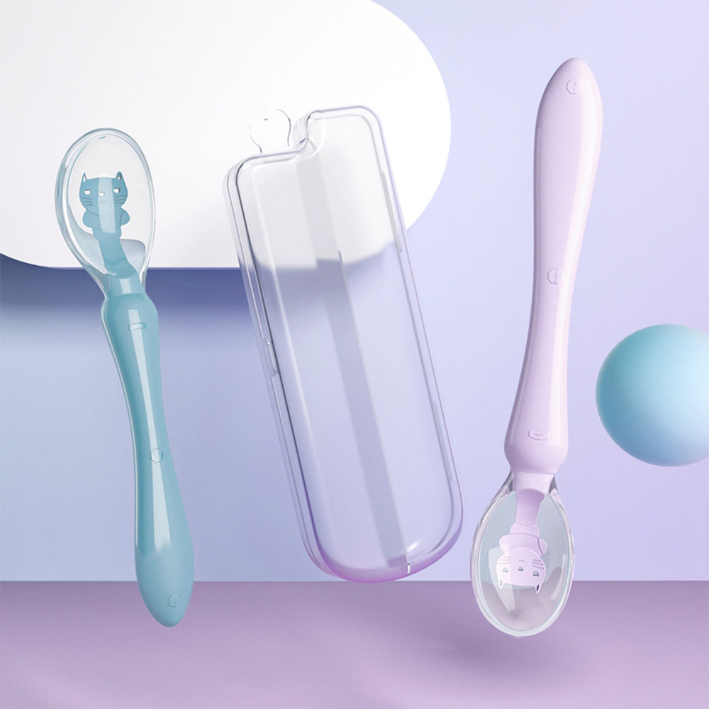 Silicone Newborn Baby Spoons