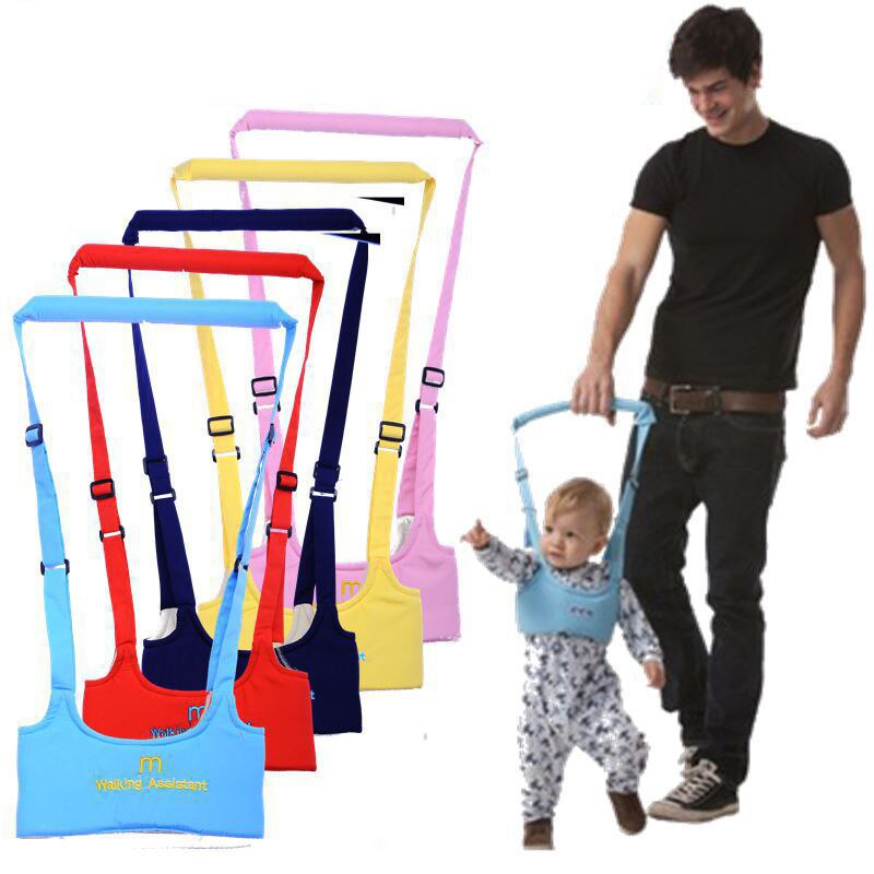 5 color of the red baby safe keeper walking and father walking with his san