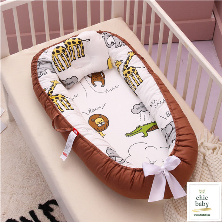 Sweet Dreams with Baby Removable and Washable Portable Crib