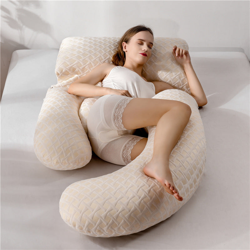 U-Shaped Multifunctional Pregnancy Lumbar Support Pillow