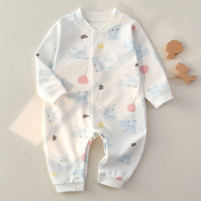 Long Sleeve Baby Jumpsuit - Baby Clothes