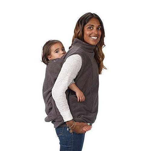 gray 3-in-1 Kangaroo Mother Care Vest 