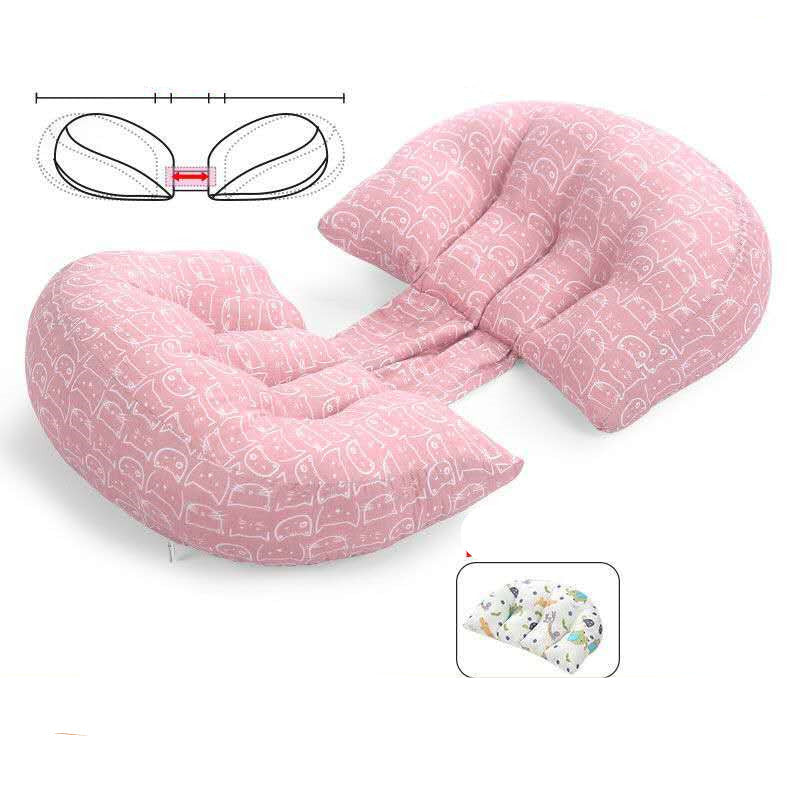 Adjustable U-Shaped Pregnancy Waist Support Pillow