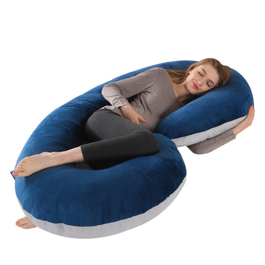 Folding Multi-Functional C-Shaped Pregnancy Body Pillow