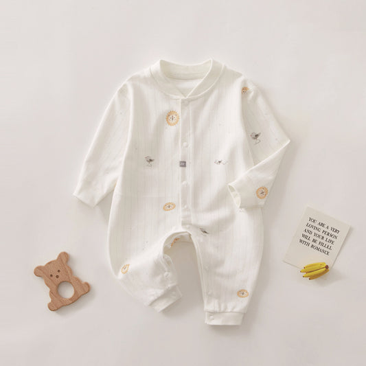 Long Sleeve Baby Jumpsuit - Baby Clothes