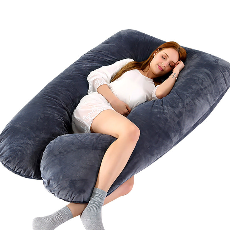 U-Shape Maternity Support Pillow for Pregnancy Comfort