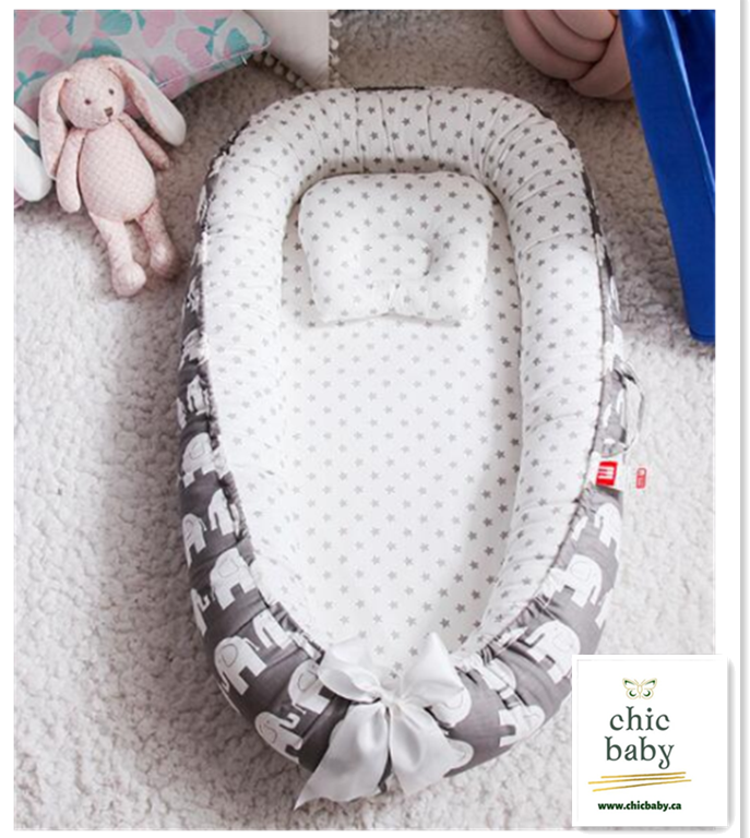 Sweet Dreams with Baby Removable and Washable Portable Crib