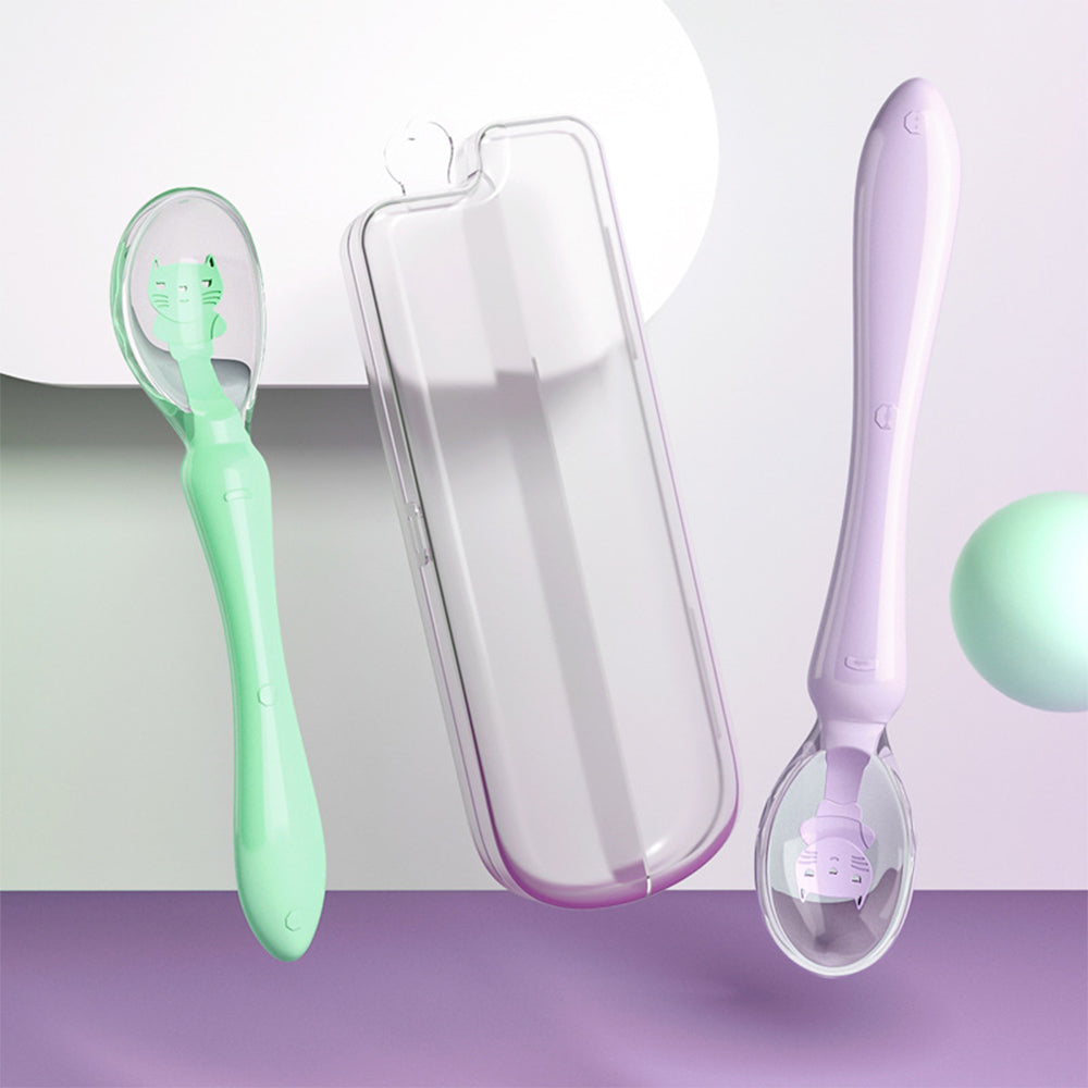 Silicone Newborn Baby Spoons