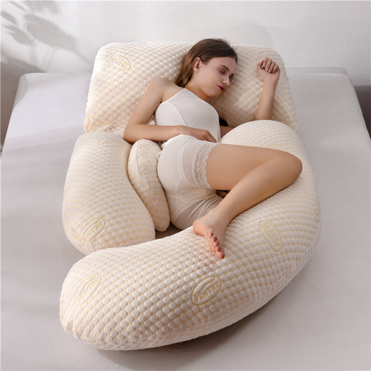 U-Shaped Multifunctional Pregnancy Lumbar Support Pillow